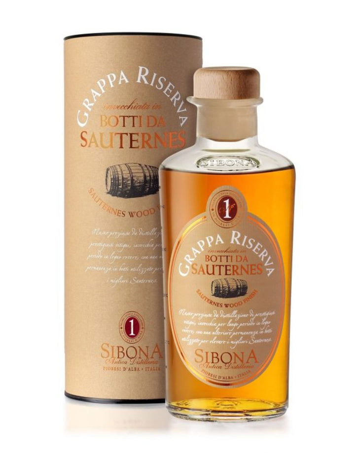 Sibona - Sibona - Grappa Riserva in botti da Sauternes